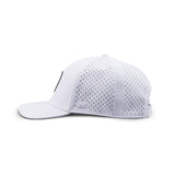 Melin A-Game Cap - White (Black Patch)