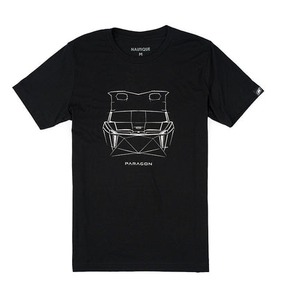 Paragon Design Concept Tee - Forward Profile - Black