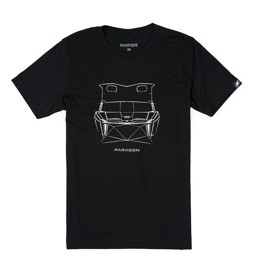 Paragon Design Concept Tee - Forward Profile - Black