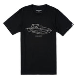 Paragon Design Concept Tee - Side Profile - Black - CLEARANCE