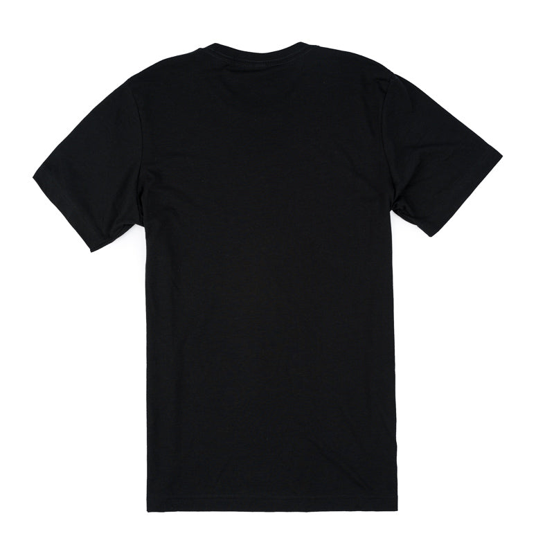 Paragon Design Concept Tee - Side Profile - Black - CLEARANCE