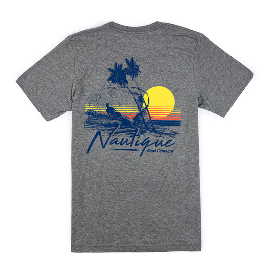 Sunset Vibes Tee - Grey