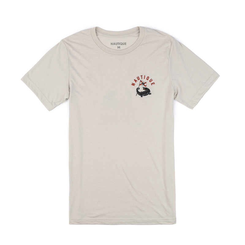 Florida Flag Tee - Cement - CLEARANCE