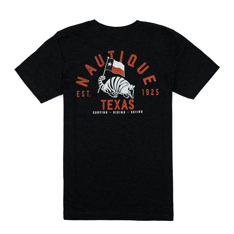 Texas Tee - Charcoal Black