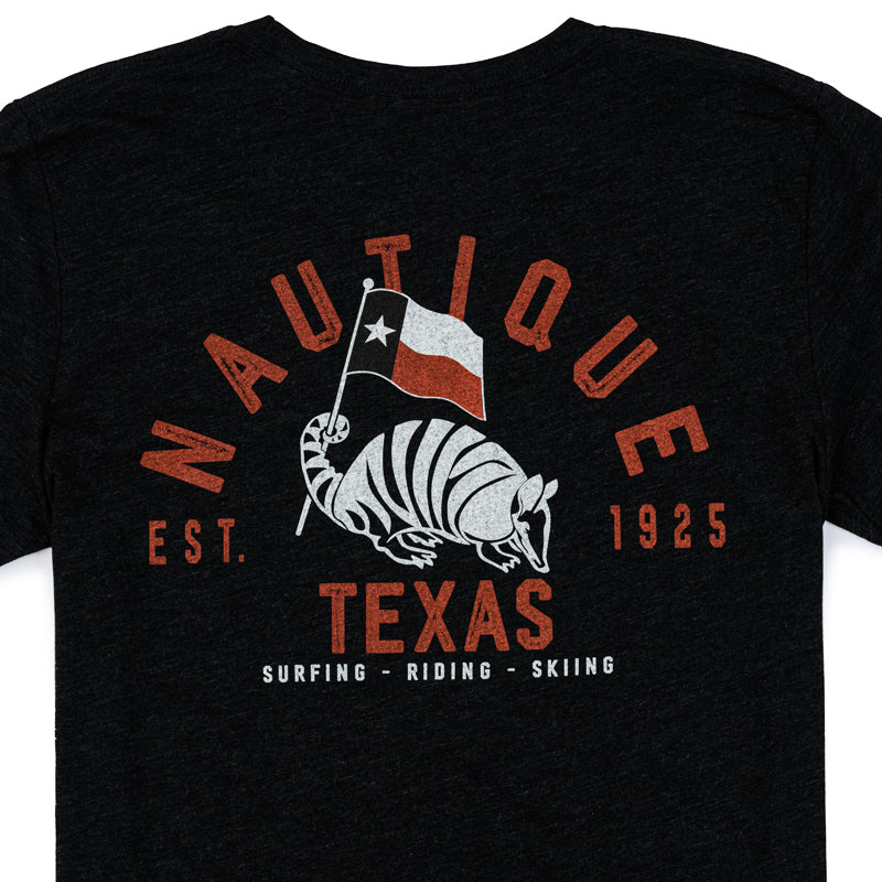 Texas Tee - Charcoal Black