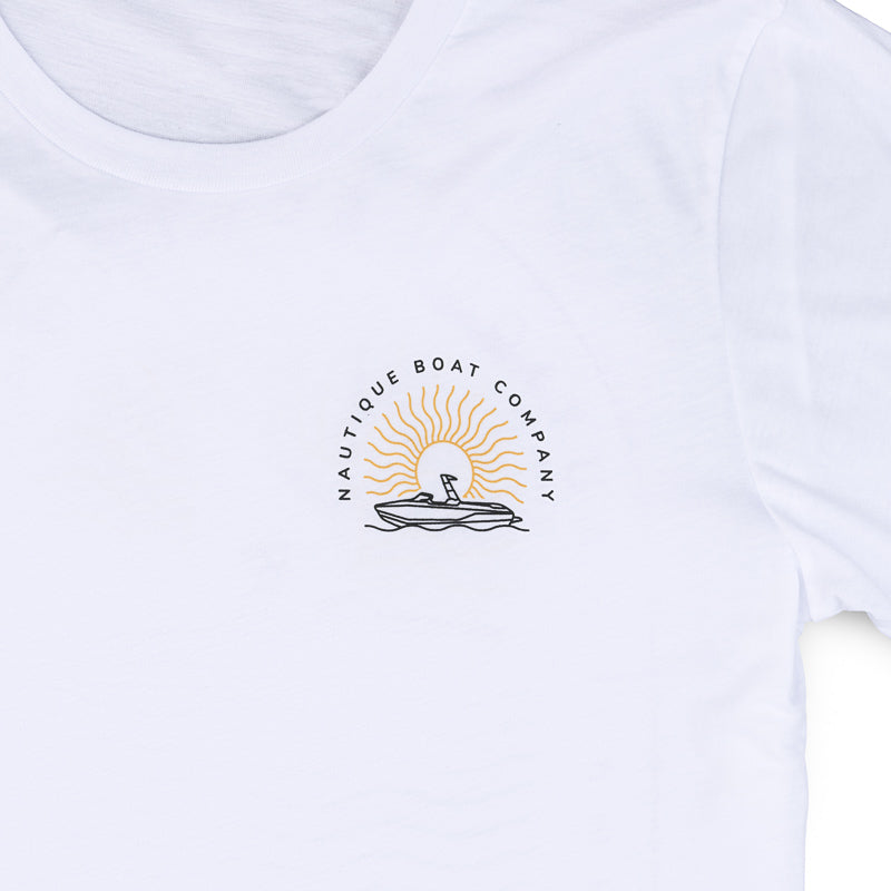 Wavy Days Tee - White