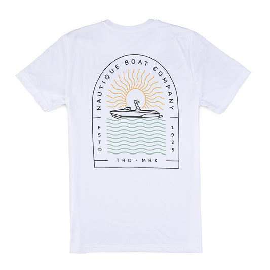 Wavy Days Tee - White