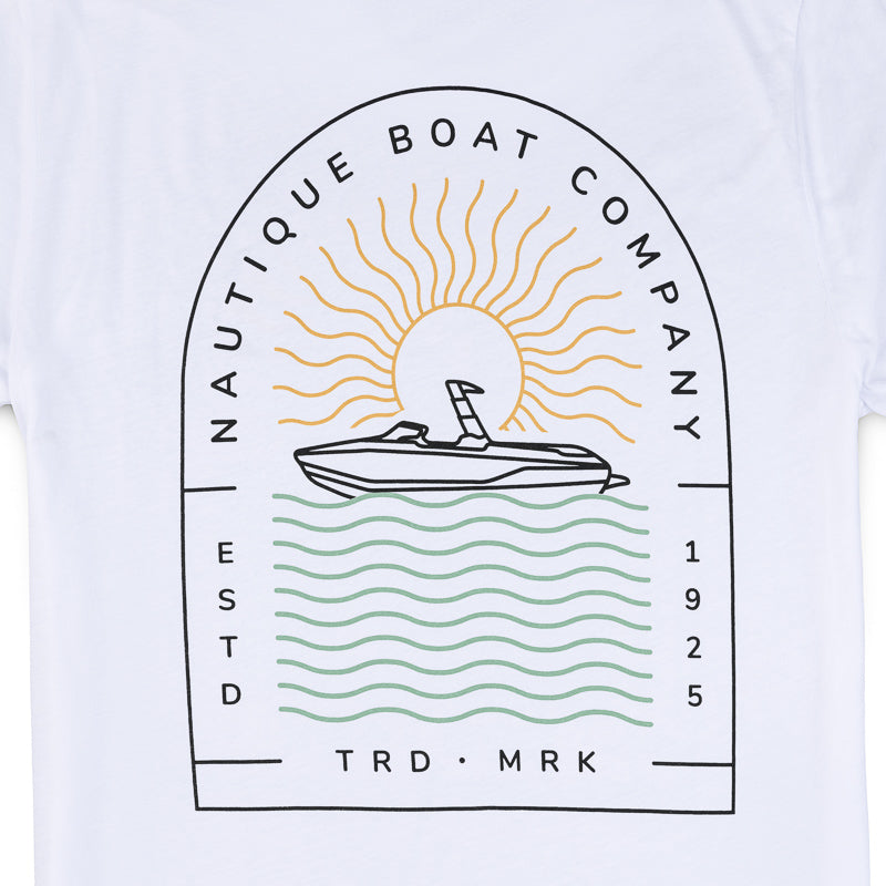 Wavy Days Tee - White