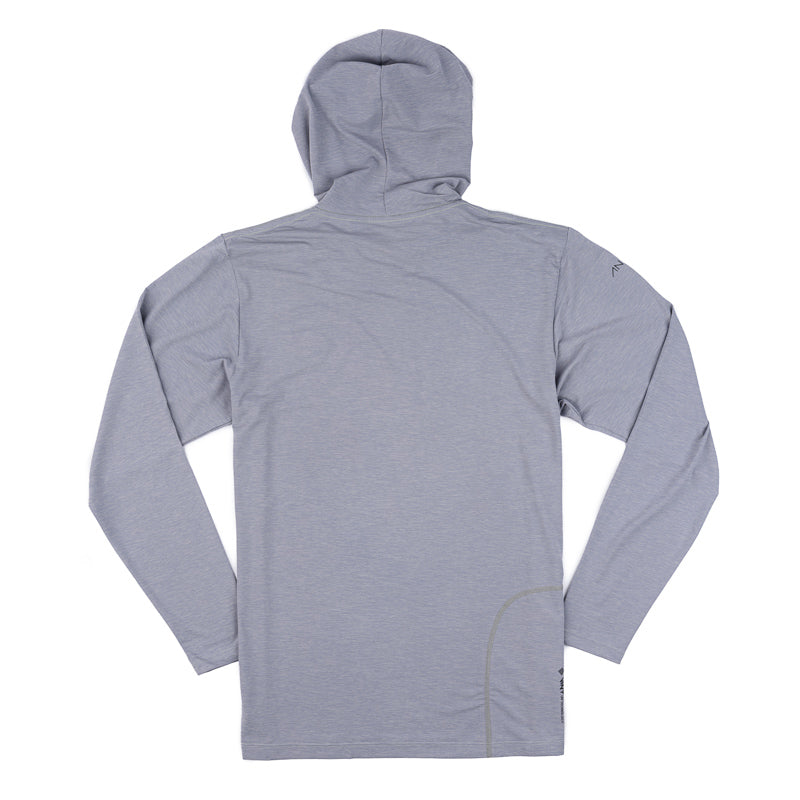 Men's 100th Anniversary Anetik Tech Hoodie Tee - Alloy Heathered