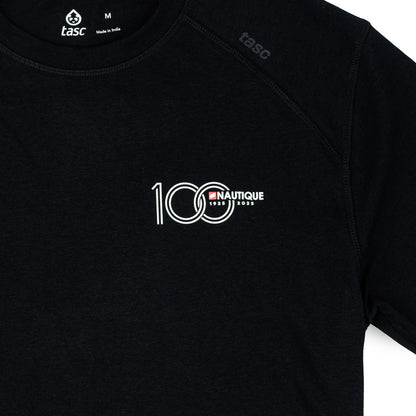 100th Anniversary TASC SS Fitness Tee - Black - CLEARANCE
