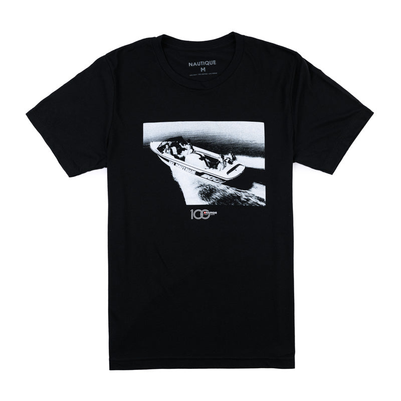 100th Anniversary Tee - Vintage 1982 Ski Nautique - Black - CLEARANCE