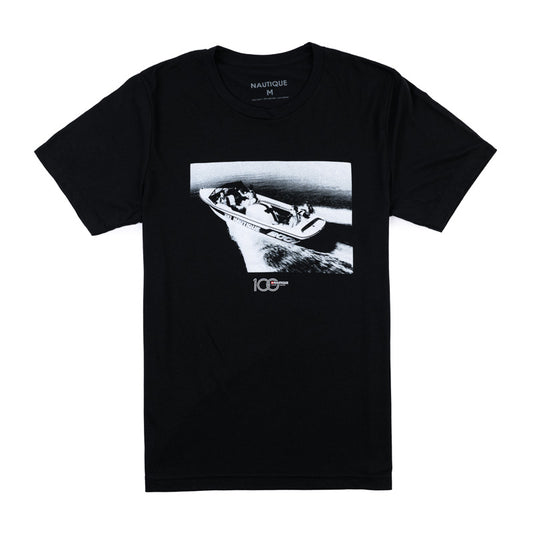 100th Anniversary Tee - Vintage 1982 Ski Nautique - Black