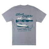 Correct Craft Inc SS Tee - Granite