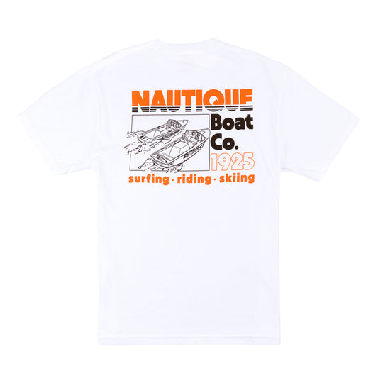 Vintage Ski Tique SS Tee - White