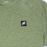 TASC Carrollton SS Fitness Tee - Kelp Green Heather