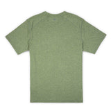 TASC Carrollton SS Fitness Tee - Kelp Green Heather