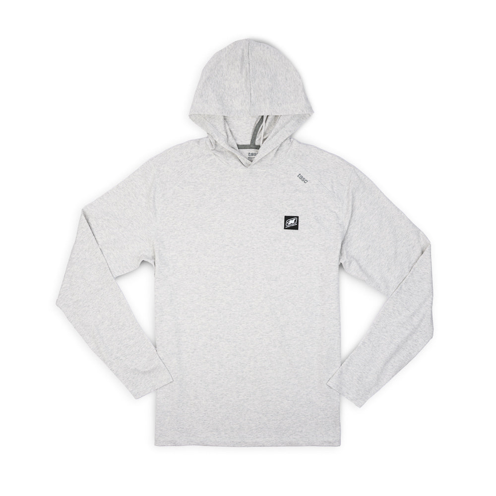 TASC Carrollton LS Hoodie Tee - Marble Heather
