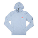 TASC Carrollton LS Hoodie Tee - Cloud Blue Heather