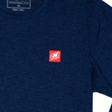 Anetik LS Pro Tech Crew Tee - Navy Heather