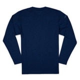 Anetik LS Pro Tech Crew Tee - Navy Heather
