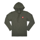 Anetik Tech LS Hoodie Tee - Dark Olive Heather