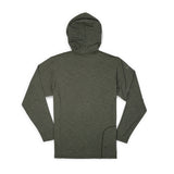 Anetik Tech LS Hoodie Tee - Dark Olive Heather