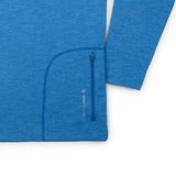 Anetik Tech LS Hoodie Tee - Bahama Blue Heather