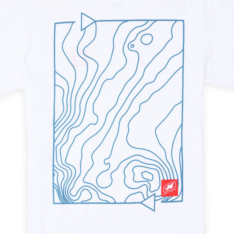 Topography SS Tee - White