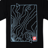 Topography SS Tee - Black