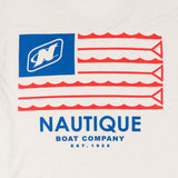 Flag SS Tee - Cement