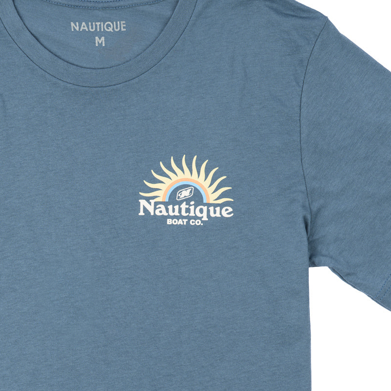 Daybreak SS Tee - Slate Blue