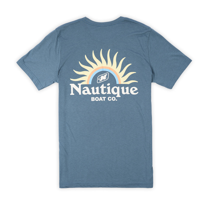 Daybreak SS Tee - Slate Blue