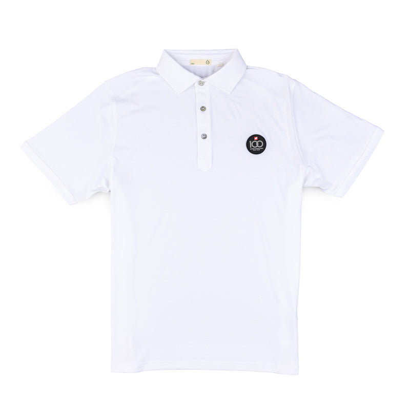 Men's 100th Anniversary TASC Everywear Polo - White