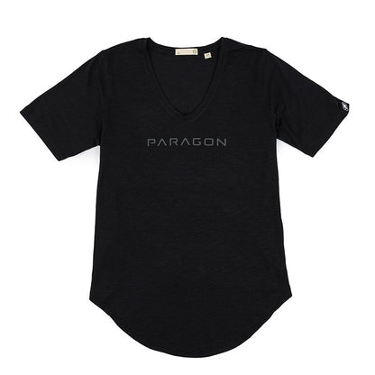 Women's Paragon TASC Legacy SS Longline Tee - Black