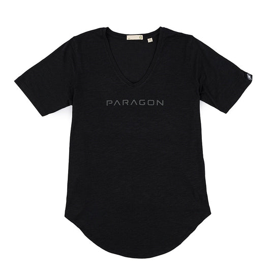 Women's Paragon TASC Legacy SS Longline Tee - Black