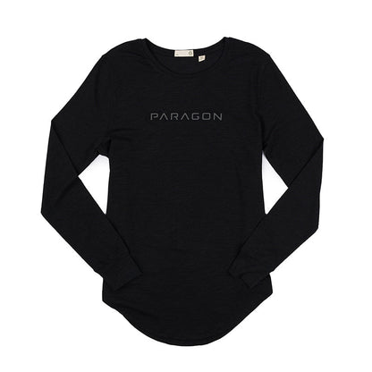 Women's Paragon TASC Legacy LS Longline Tee - Black