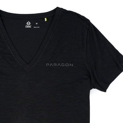 Women's Paragon TASC V-Neck Tee - Black