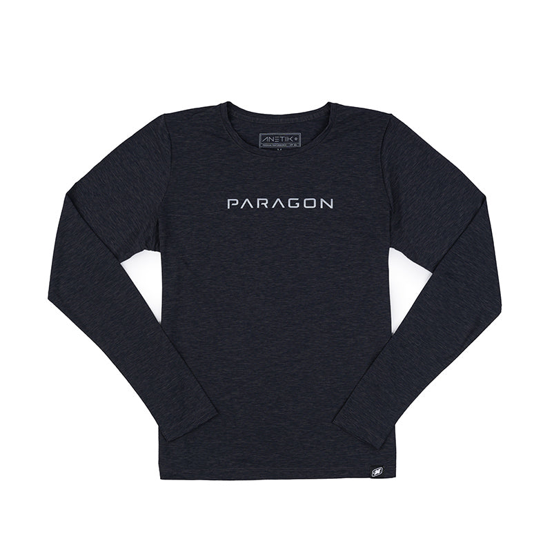 Women's Paragon Anetik Legacy LS Sun Shirt - Charcoal Heather