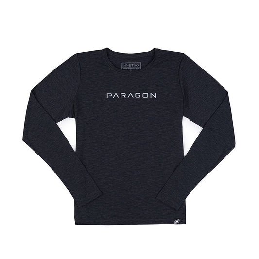 Women's Paragon Anetik Legacy LS Sun Shirt - Charcoal Heather