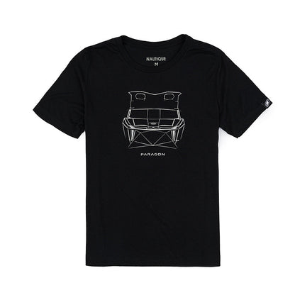 Women's Paragon Design Concept Tee - Forward Profile - Black
