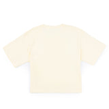 Women's Sunset Vibes Crop Tee - Creme