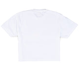 Women's Neon Lights Crop Tee - White