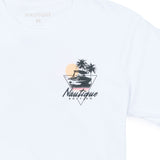 Women's Glow Crop Tee - White