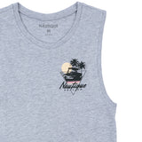Women's Glow Muscle Tank - Athletic Heather