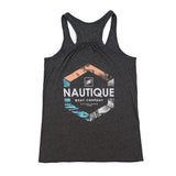 Women's Serenity Flowy Tank - Dark Grey Heather
