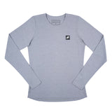 Women's Anetik LS Breeze Tee - Alloy Heather