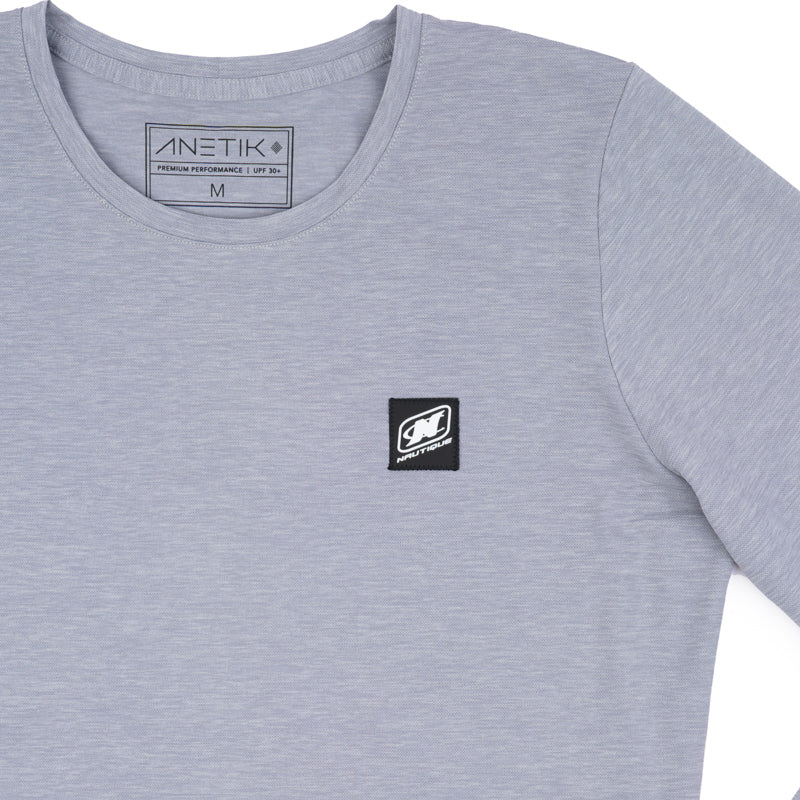 Women's Anetik LS Breeze Tee - Alloy Heather