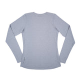Women's Anetik LS Breeze Tee - Alloy Heather