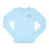 Women's Anetik LS Breeze Tee - Sky Blue