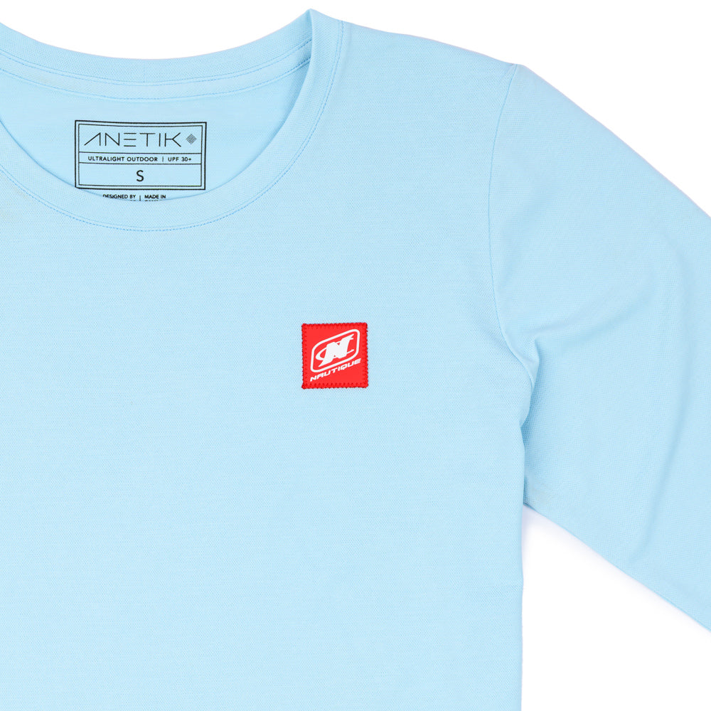 Women's Anetik LS Breeze Tee - Sky Blue